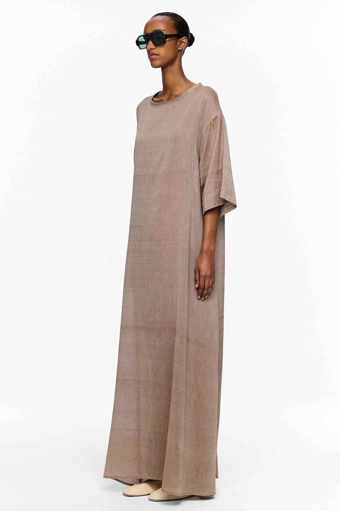 The T-Shirt Dress - Chocolate Brown