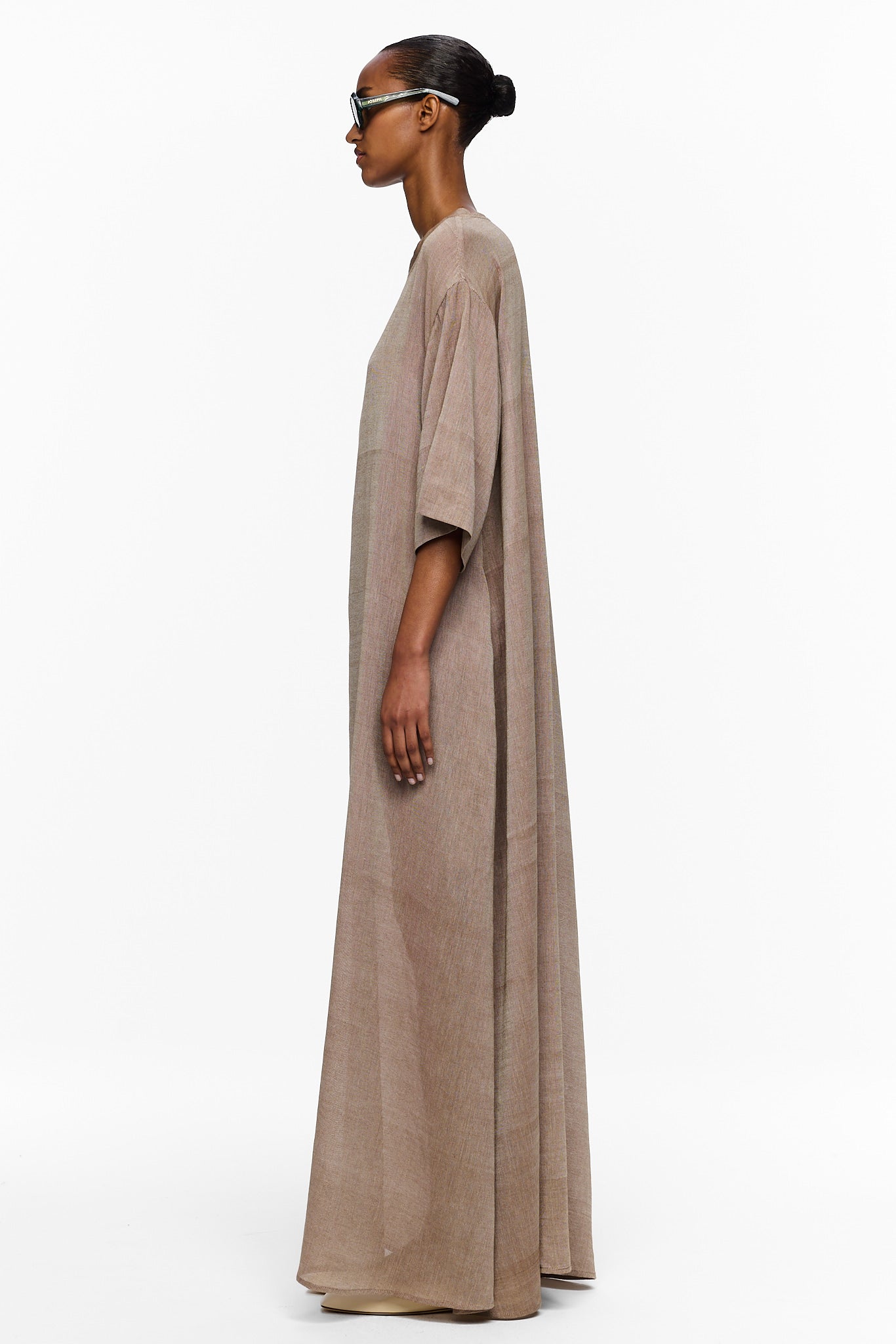 The T-Shirt Dress - Chocolate Brown