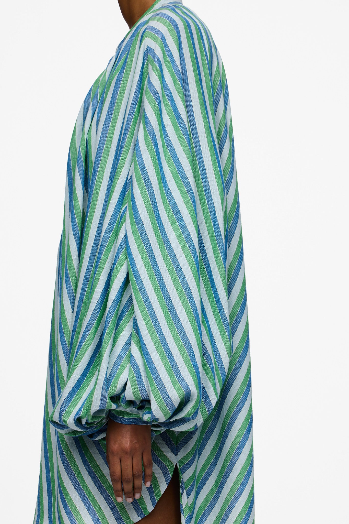 The High-Low Touareg Dress - Stripe 67