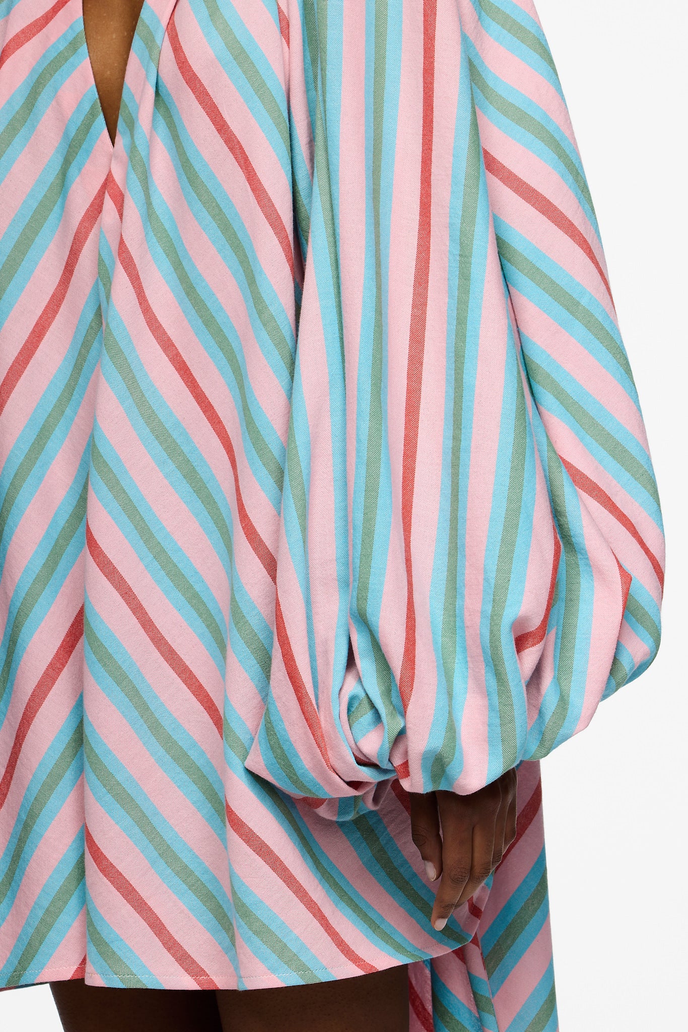 The High-Low Touareg Dress - Stripe 94