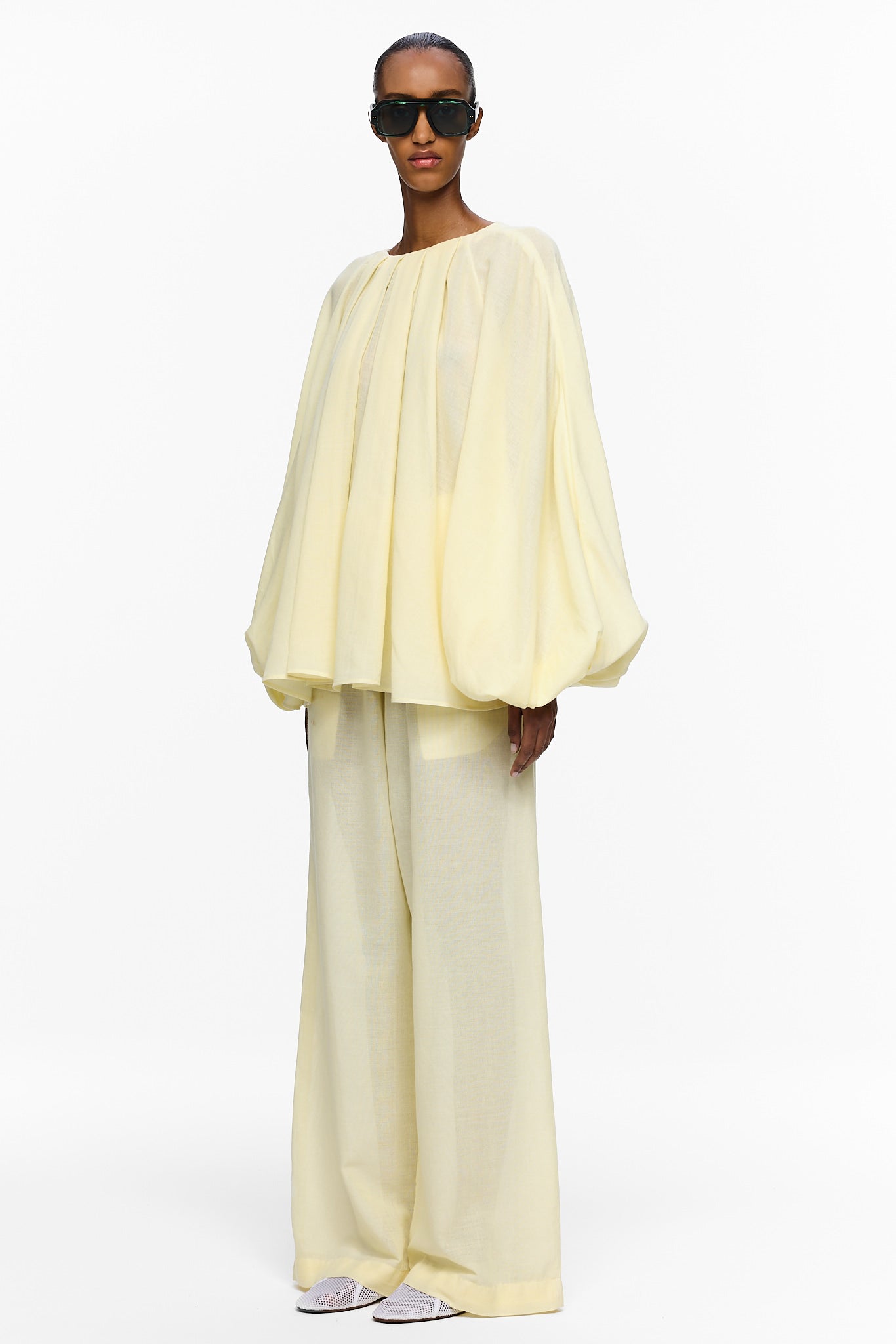 The Pleated Blouse - Tender