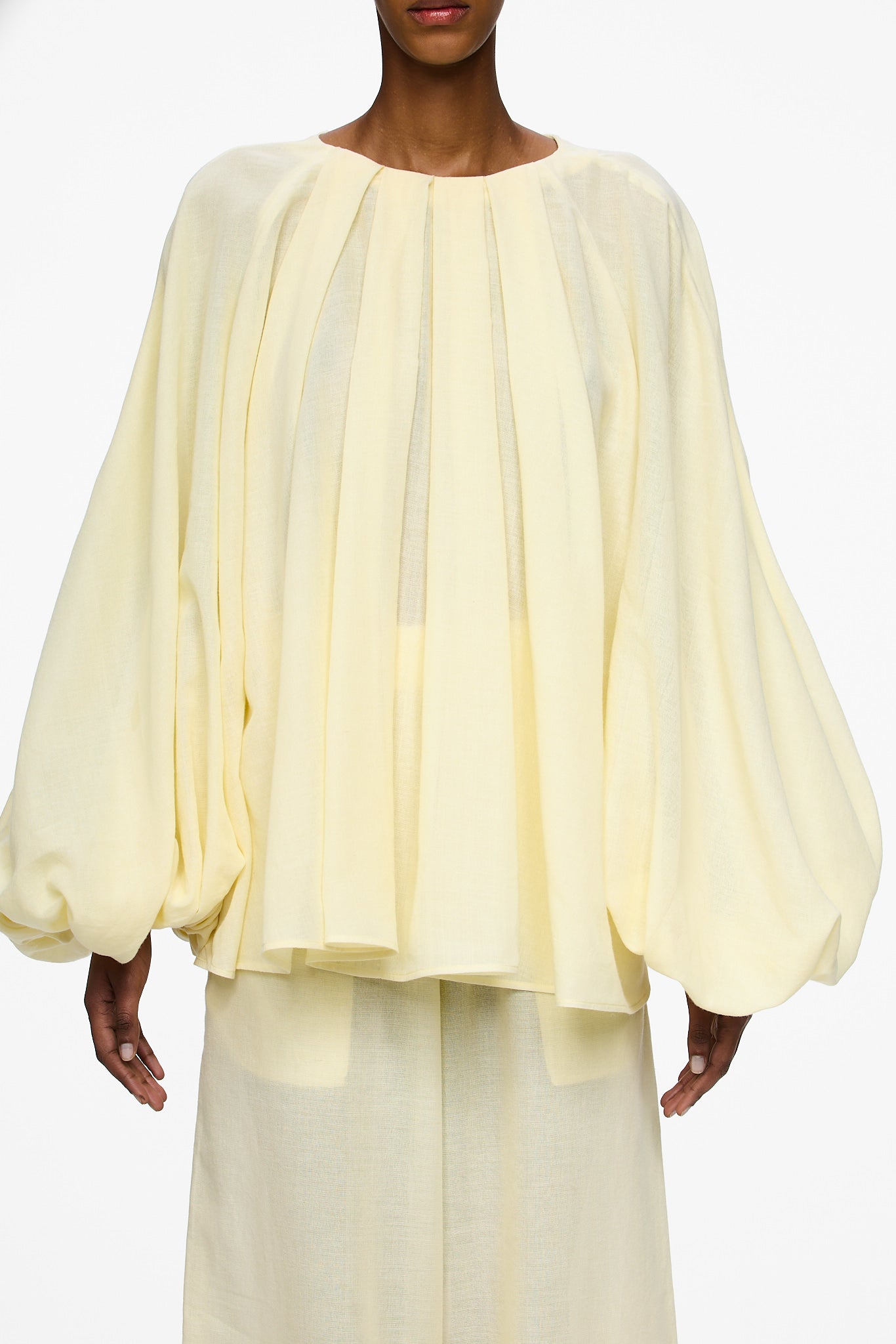 The Pleated Blouse - Tender