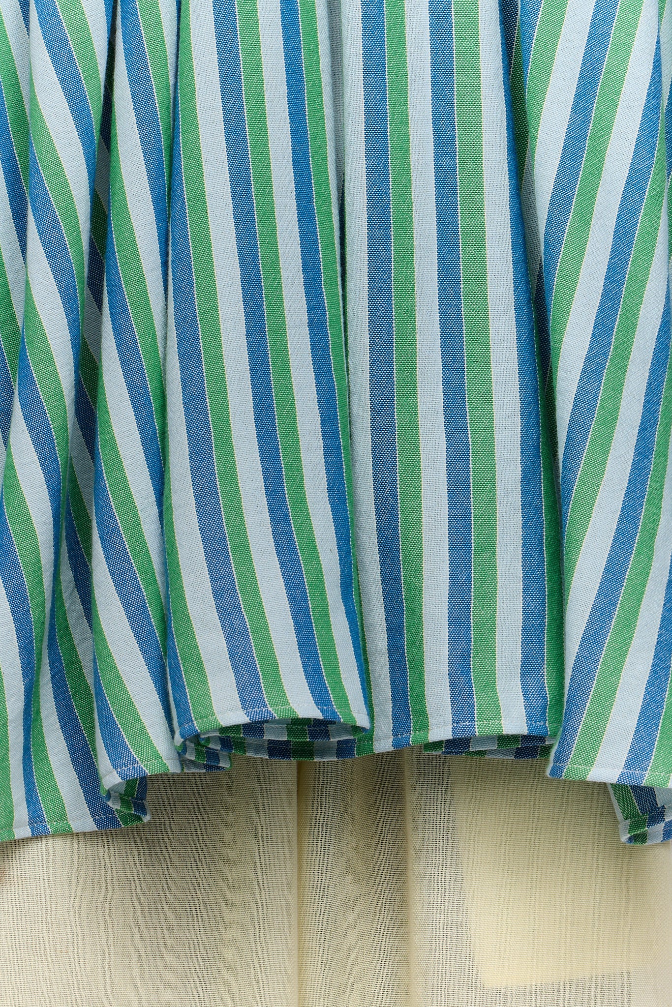 The Pleated Blouse - Stripe 67