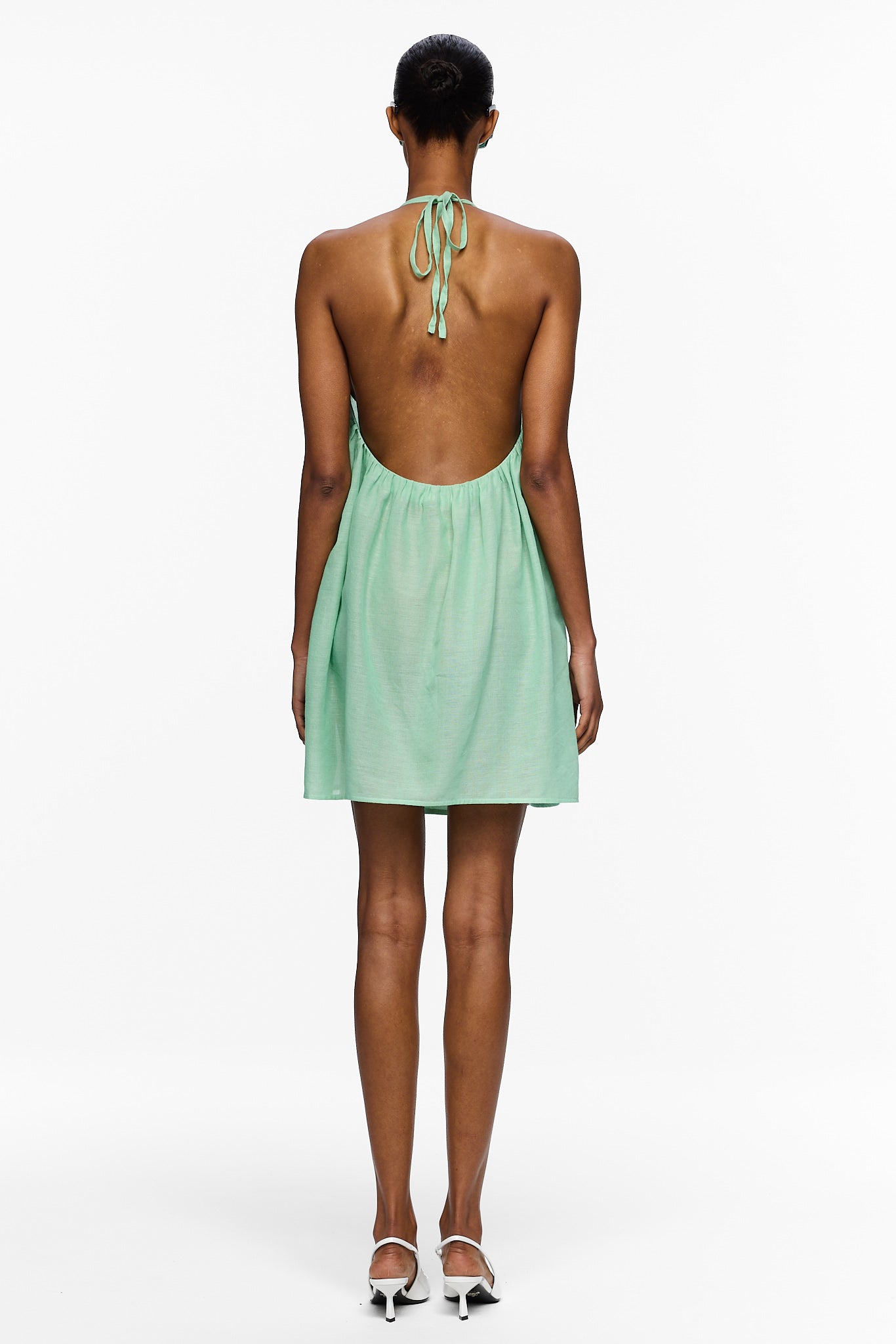 The Slip Dress Mini - Mint S The Slip Dress Mini - Mint S