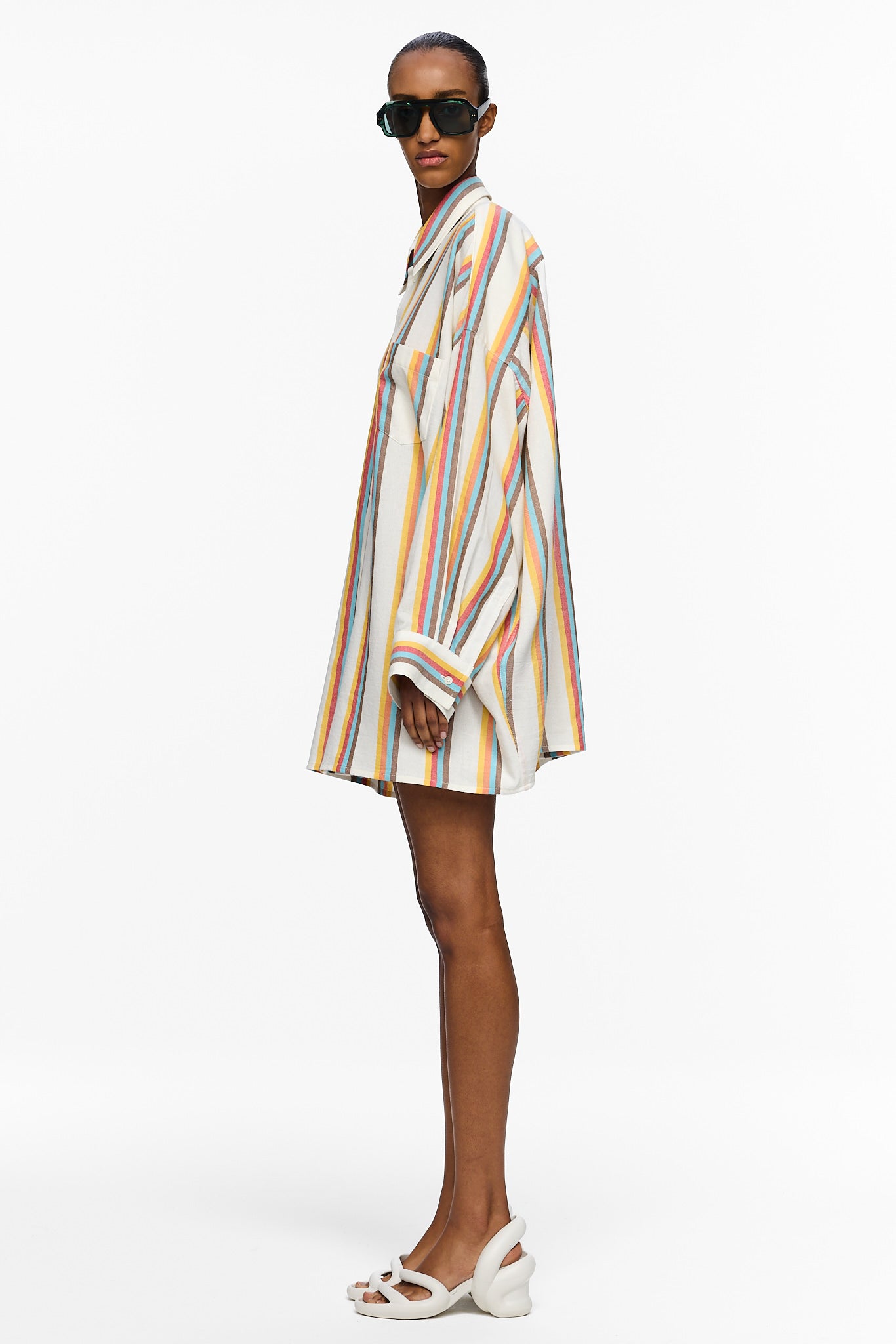 The Oversized Shirt - Stripe 18