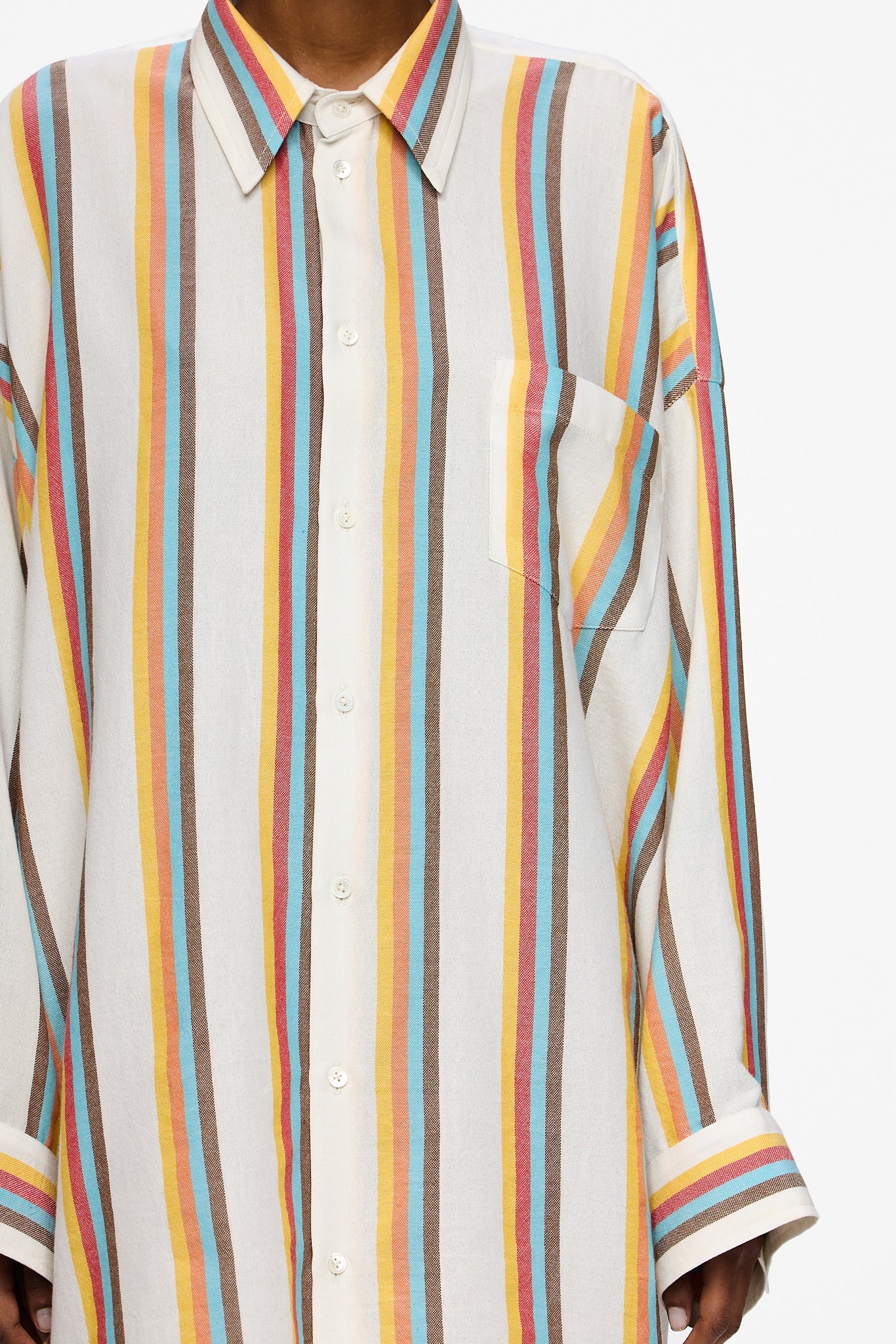 The Oversized Shirt - Stripe 18
