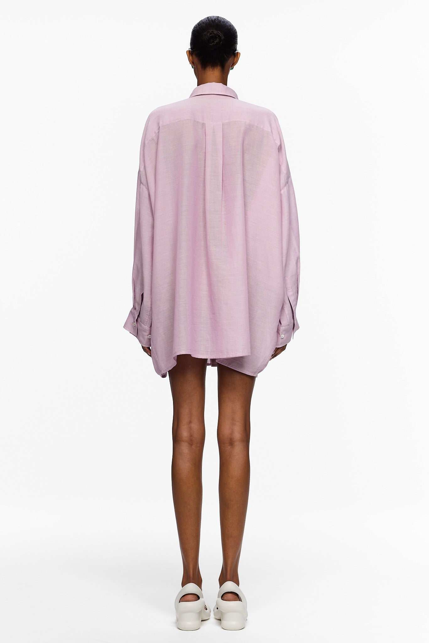 The Oversized Shirt - Lavender