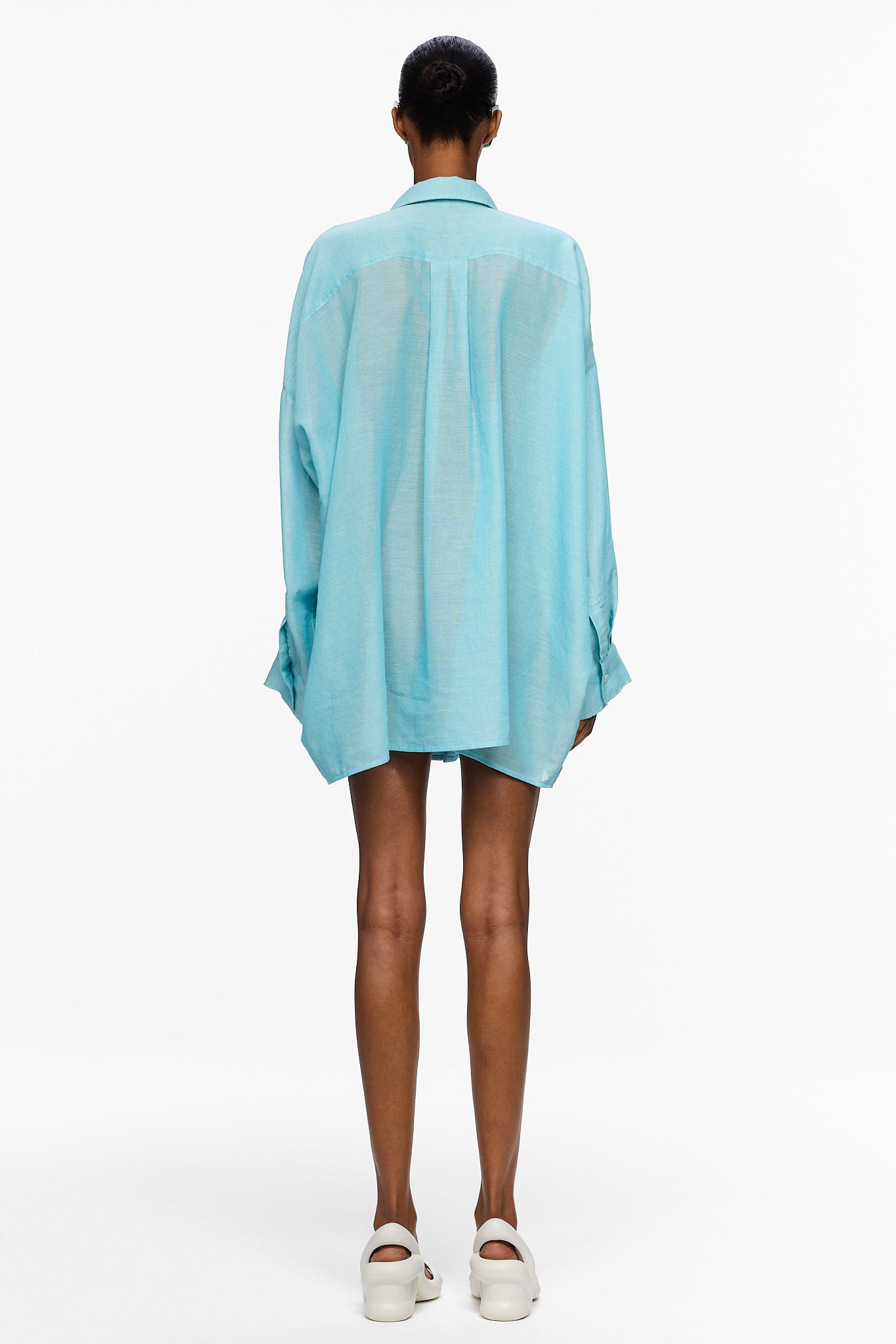 The Oversized Shirt - Blue Ciel