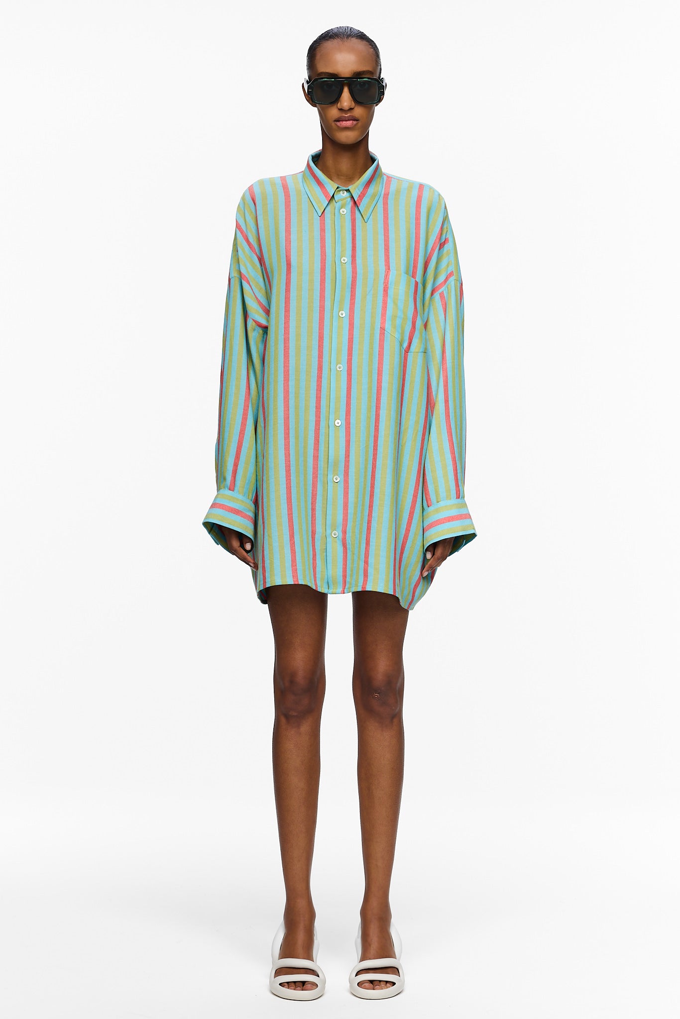 The Oversized Shirt - Stripe 56