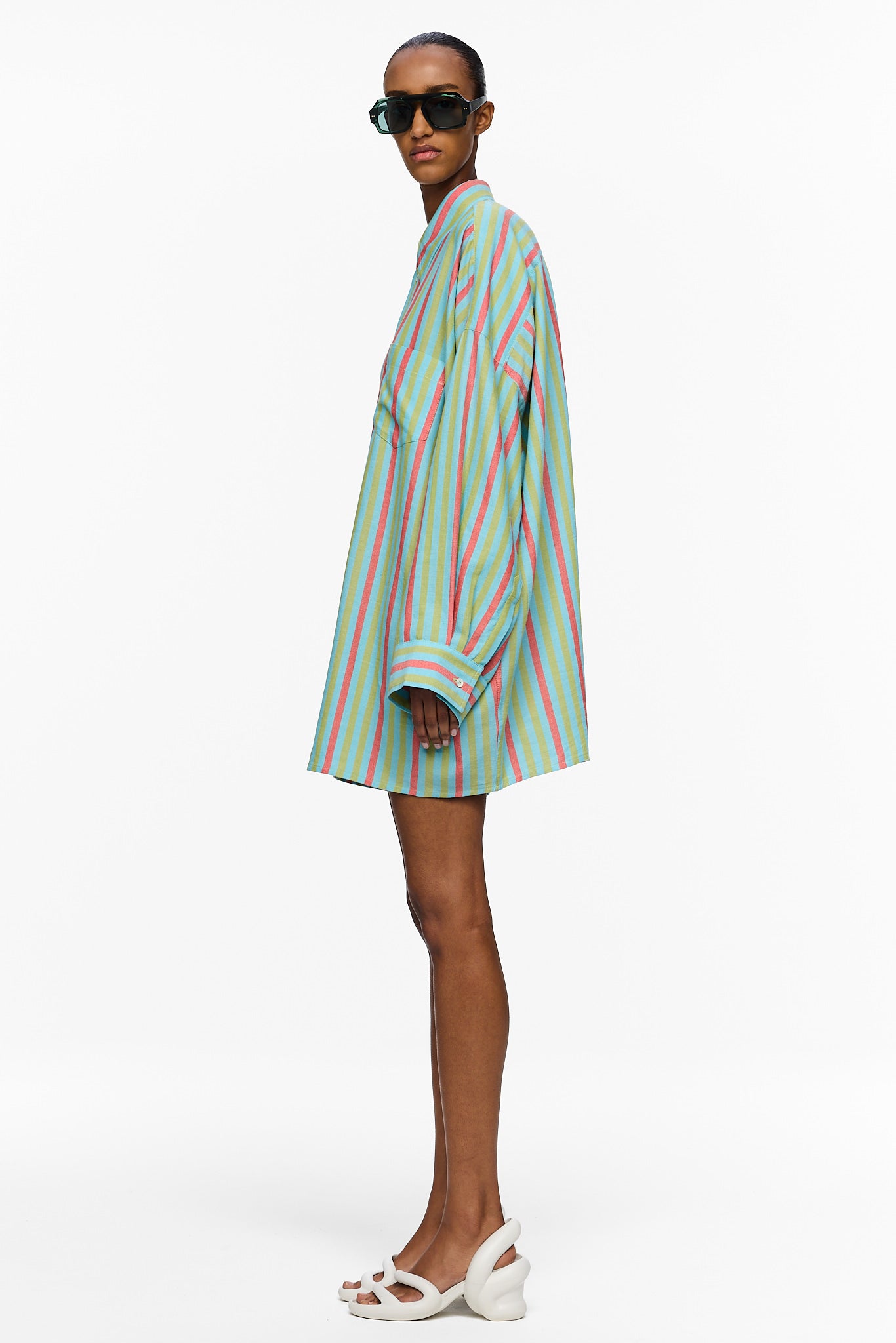 The Oversized Shirt - Stripe 56 – Marrakshi Life