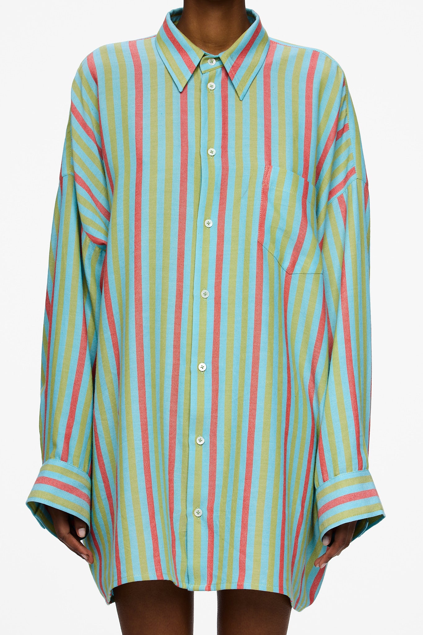 The Oversized Shirt - Stripe 56 – Marrakshi Life