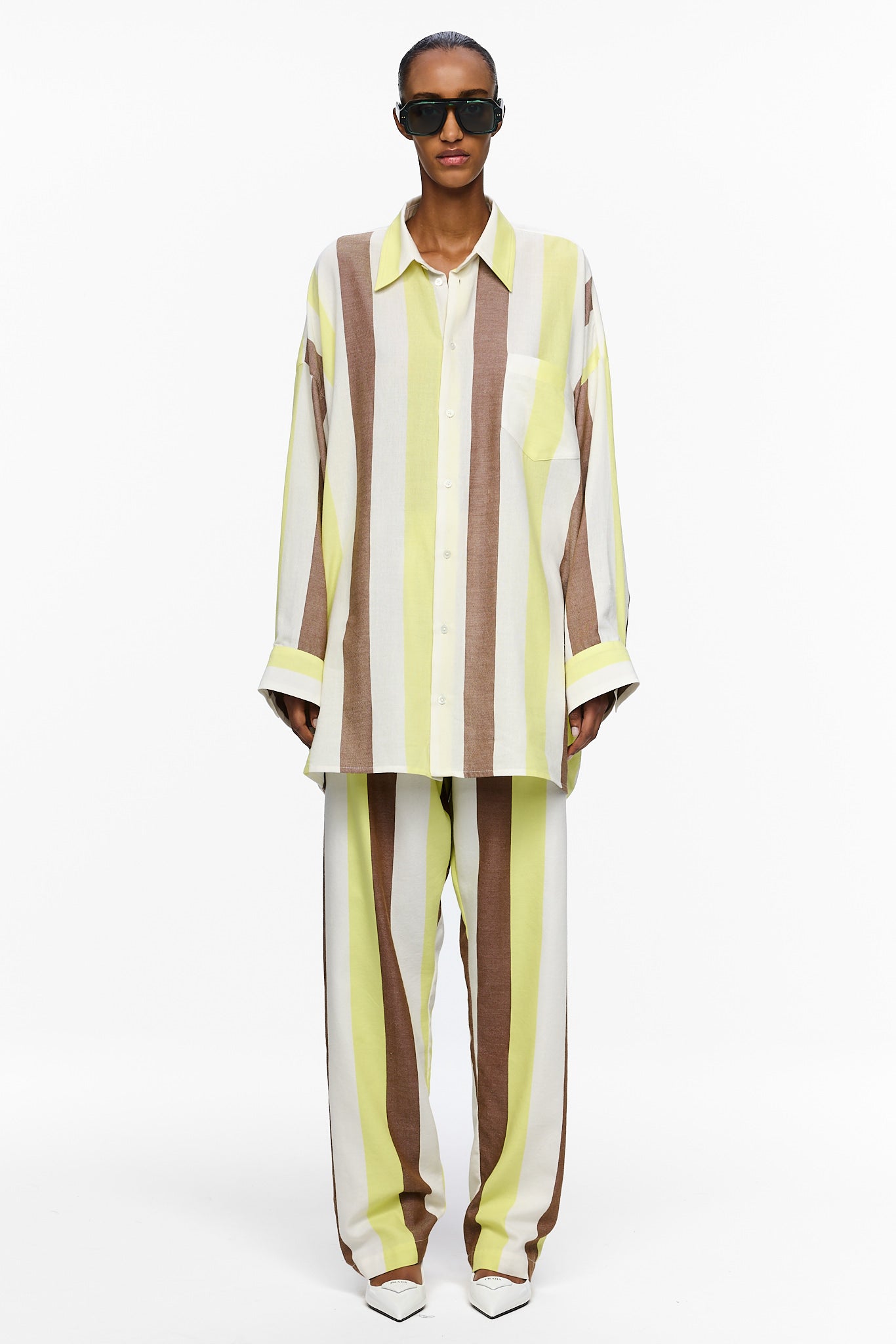 The Oversized Shirt - Stripe 19