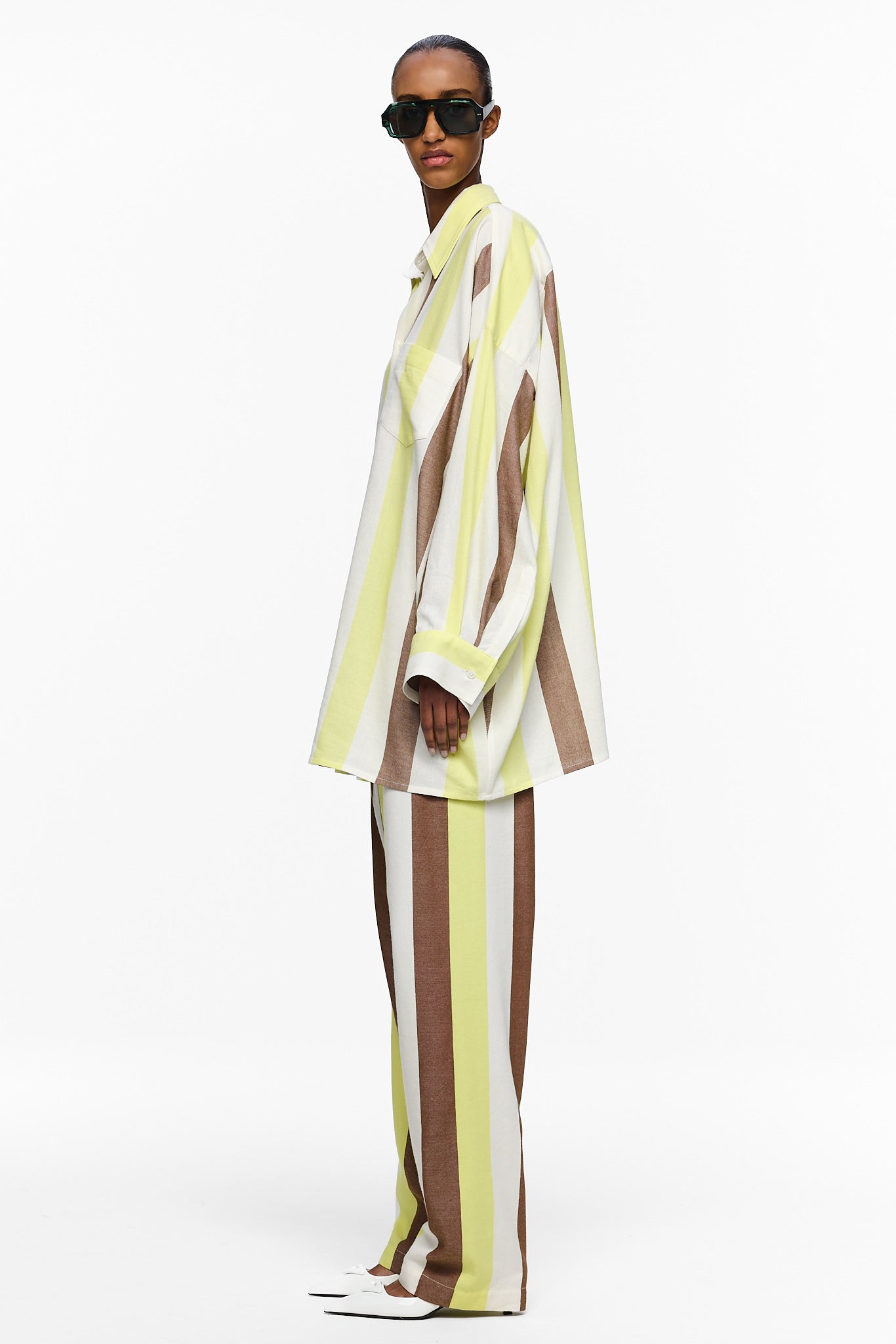 The Oversized Shirt - Stripe 19 – Marrakshi Life