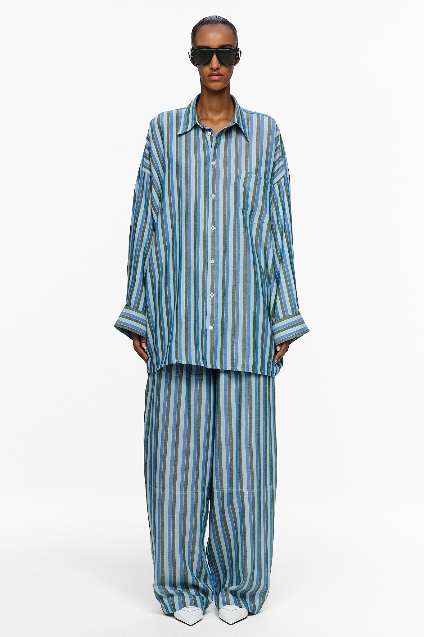 The Oversized Shirt - Stripe 68