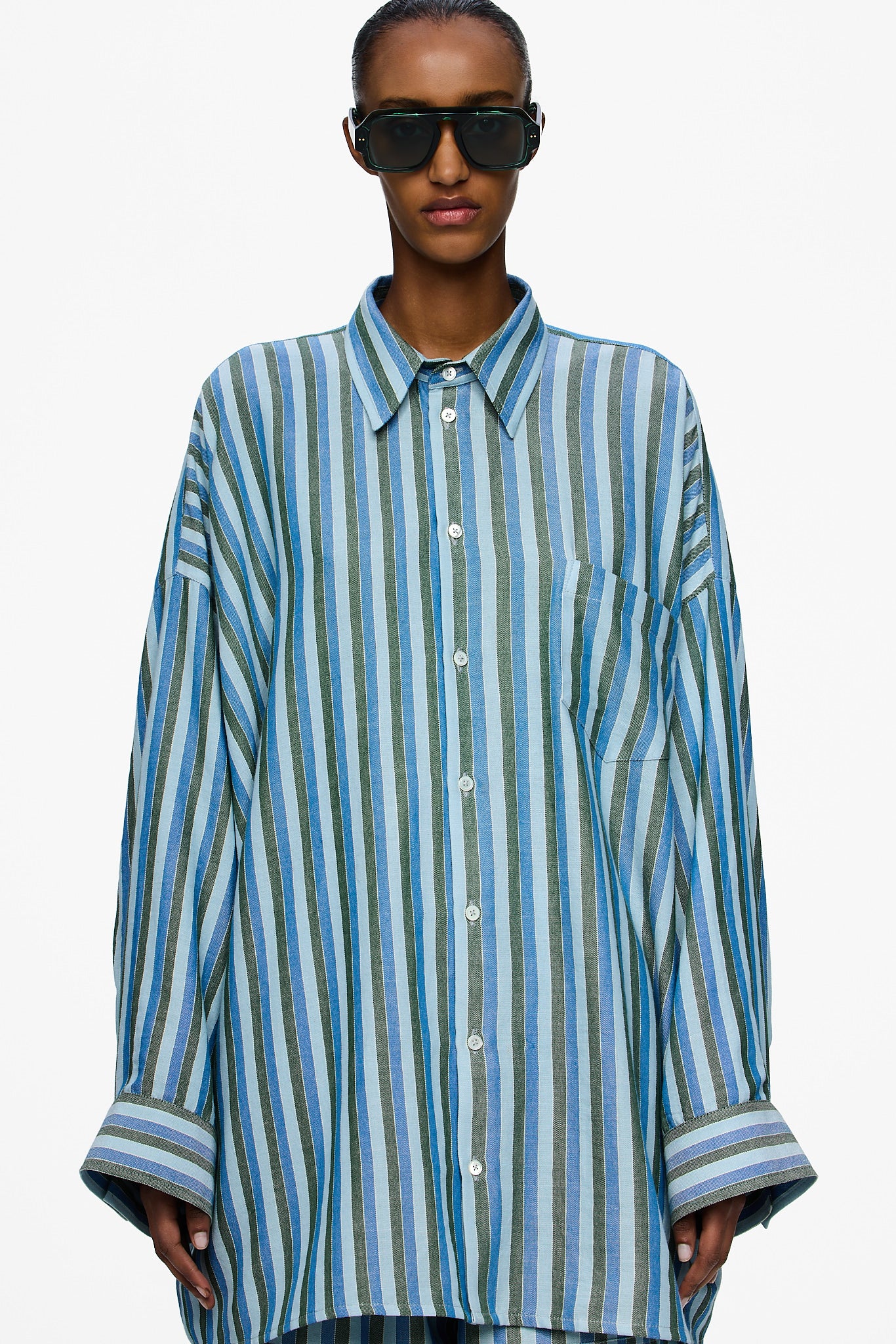The Oversized Shirt - Stripe 68