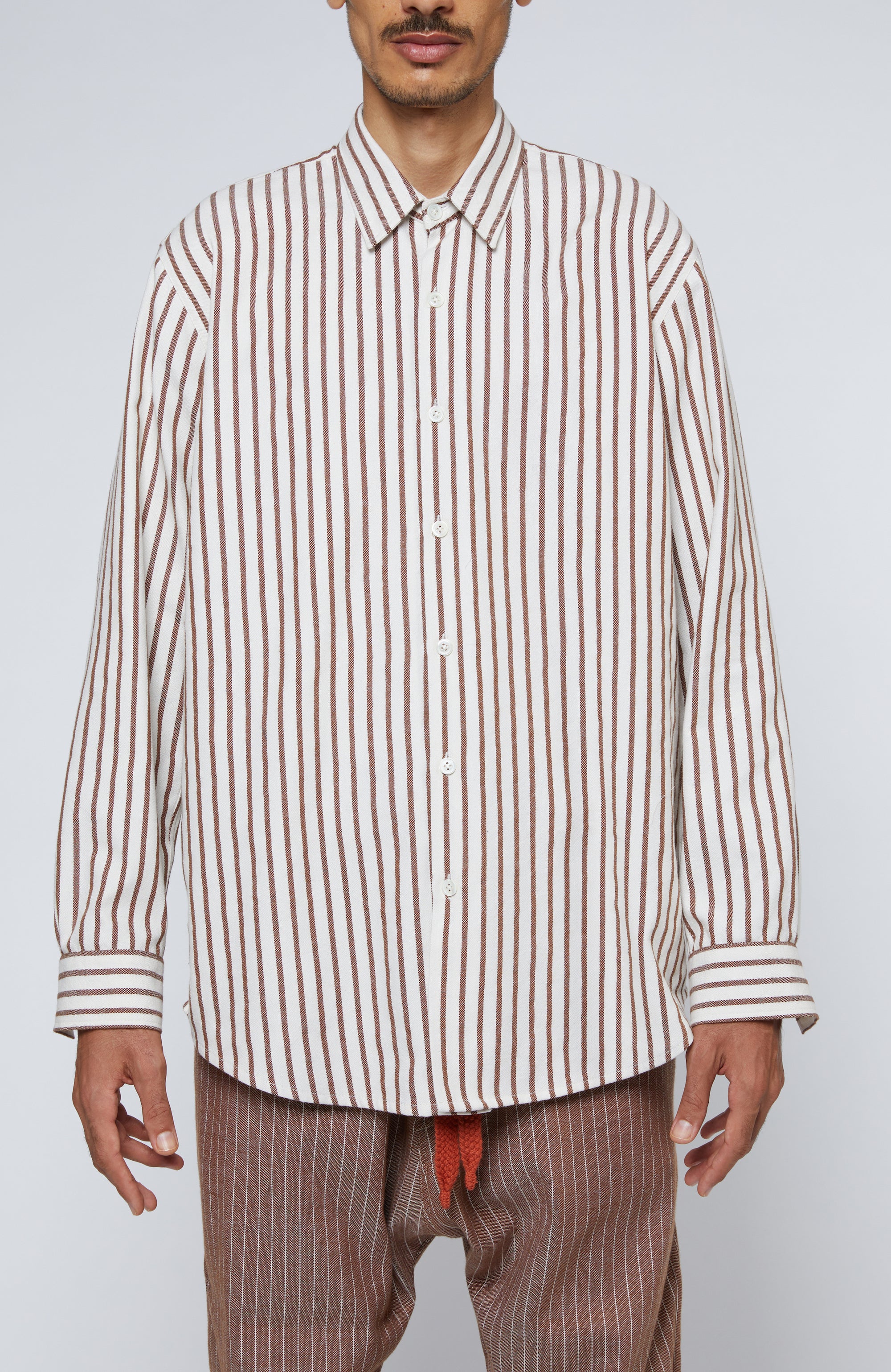 Button Down Shirt : Stripe 16