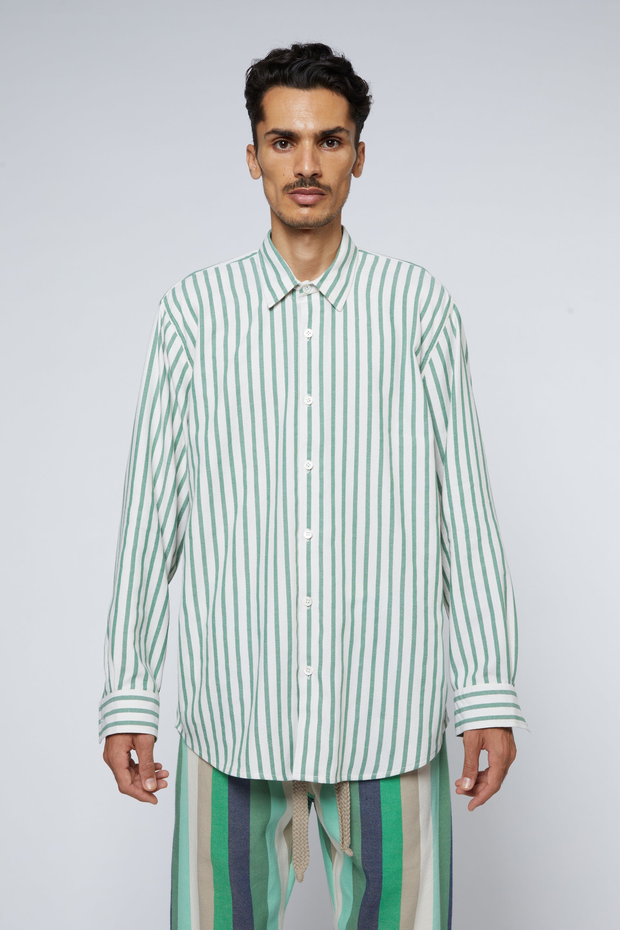 Button Down Shirt : Stripe 17