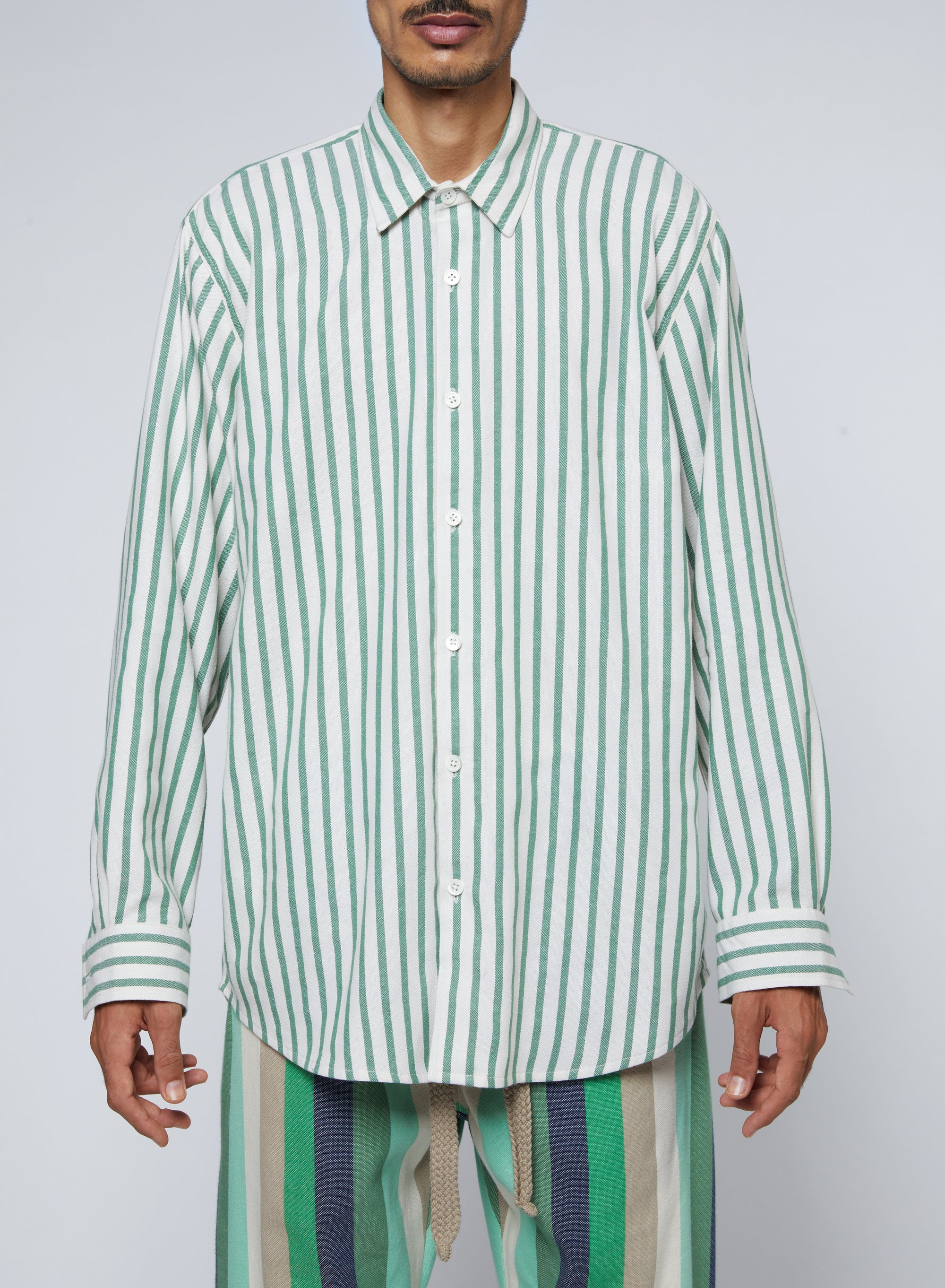 Button Down Shirt : Stripe 17