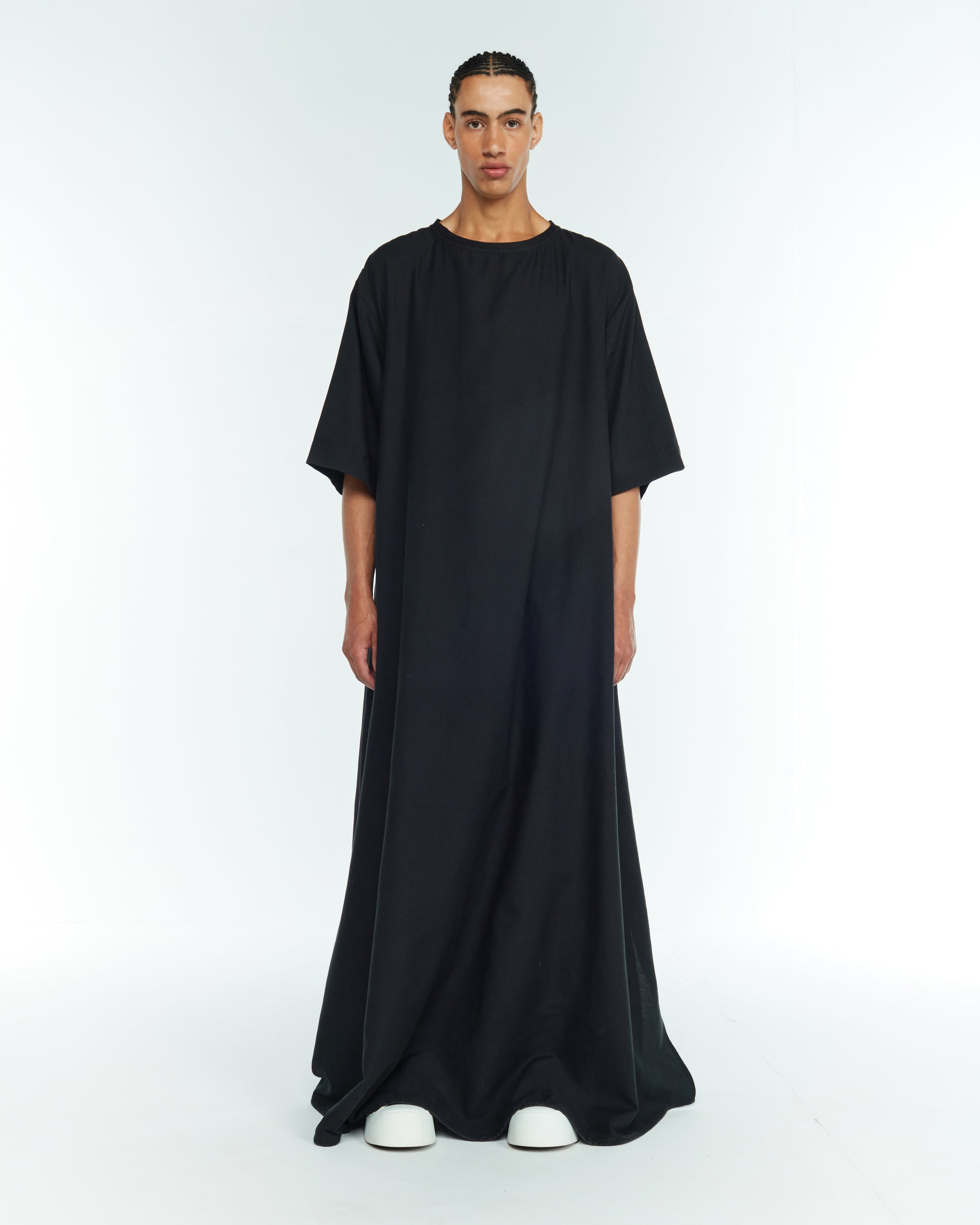 T-SHIRT DRESS : BLACK