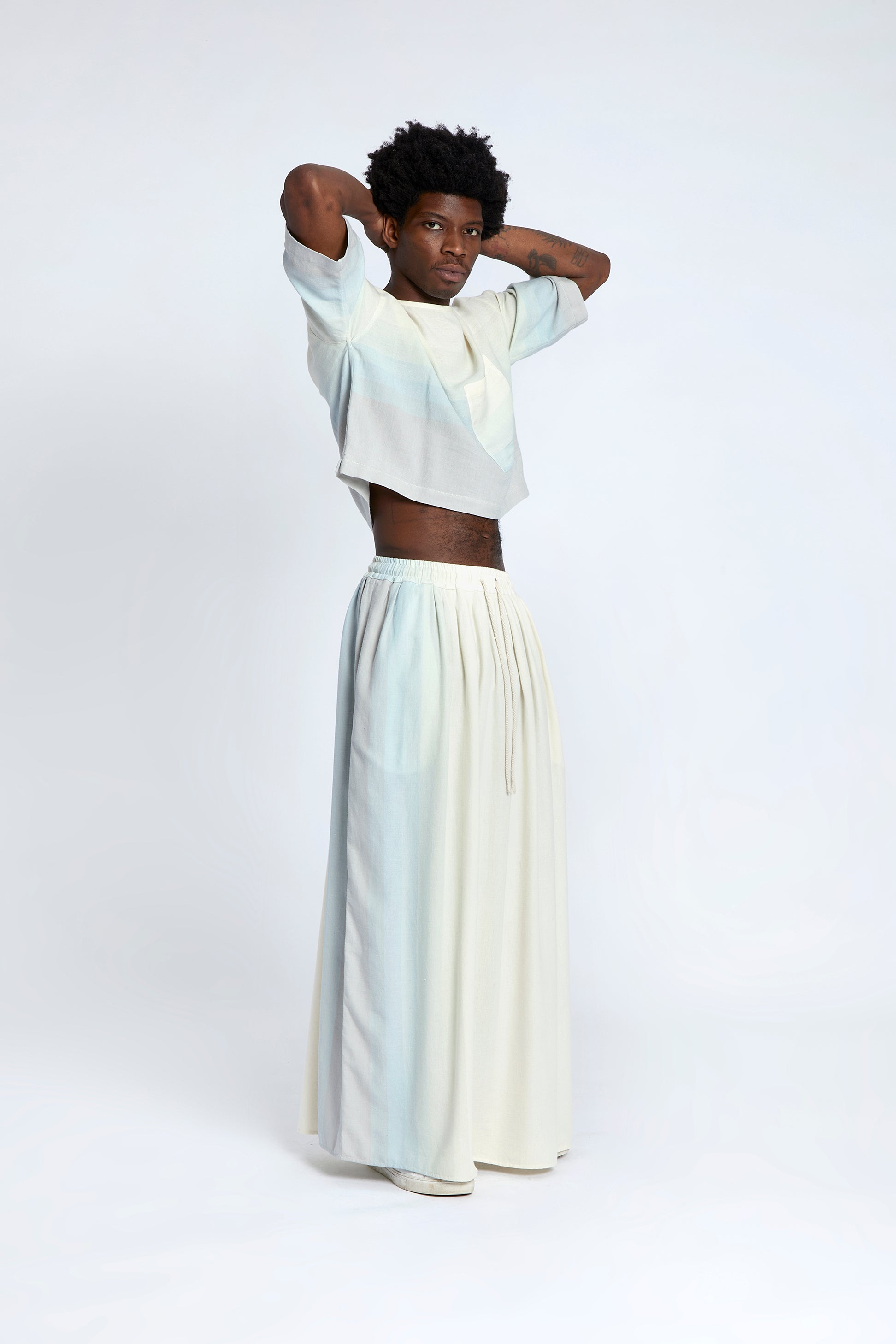 Long Skirt : Asilah Stripe